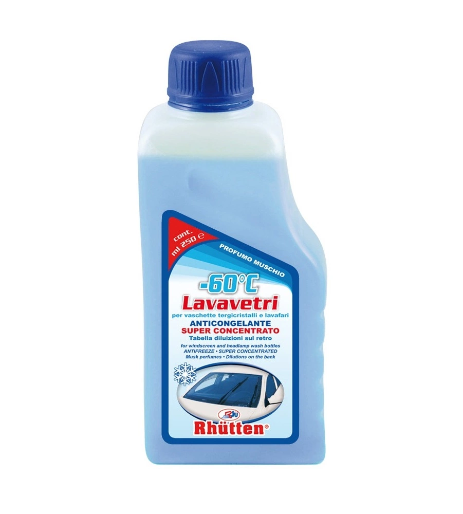 DETERGENTE LAVAVETRI SUPERCONCENTRATO RHUTTEN MUSCHIO 250 ML